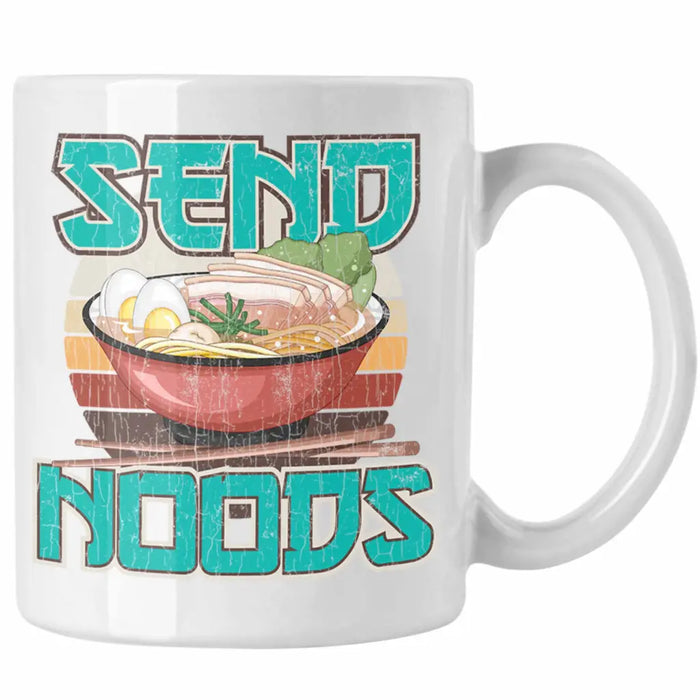 Anime Tasse Geschenk Spruch Kaffeetasse Geschenke Deko Anme Fan Send Noods Weiß Trendation