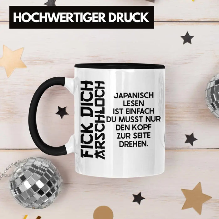 Anime Tasse Geschenk Spruch Kaffeetasse Geschenke Deko Japanisch Japan Japaner Trendation