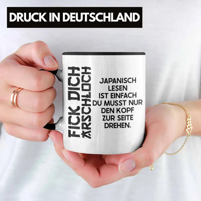 Anime Tasse Geschenk Spruch Kaffeetasse Geschenke Deko Japanisch Japan Japaner Trendation