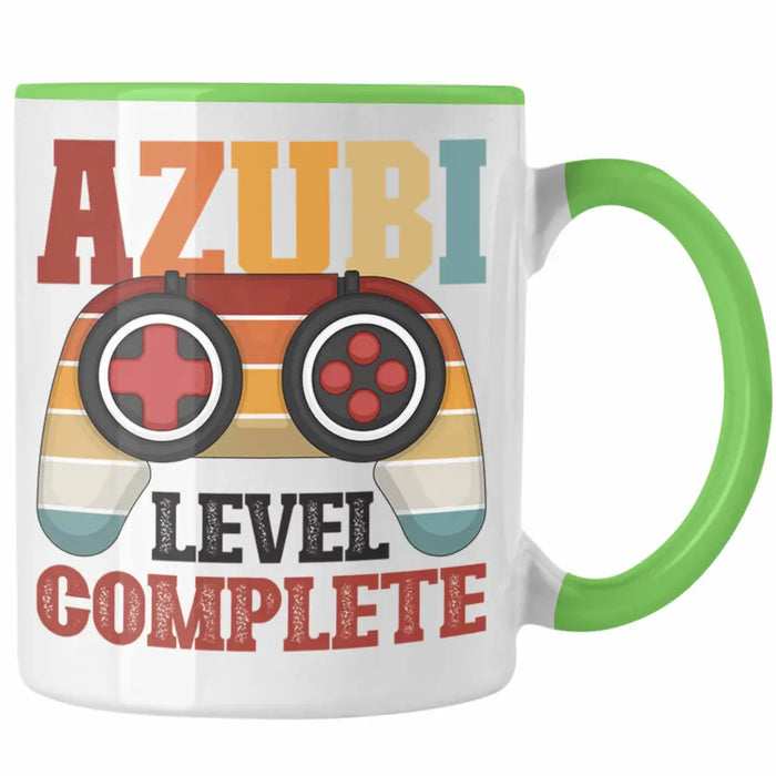Ausbildung Bestanden Azubi Tasse Geschenk für Azubis Bester Auszubildender Prüfung Bestanden Azubi Grün Trendation