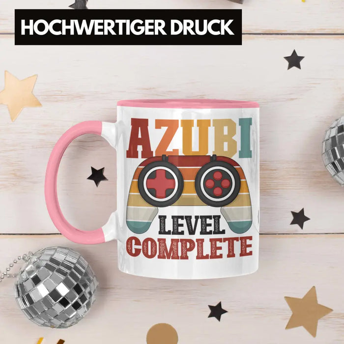 Ausbildung Bestanden Azubi Tasse Geschenk für Azubis Bester Auszubildender Prüfung Bestanden Azubi Rosa Trendation