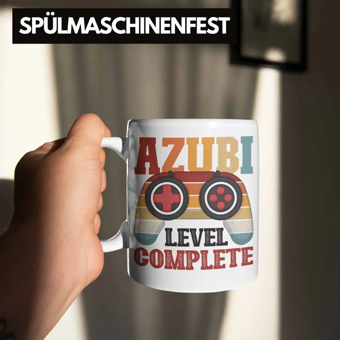 Ausbildung Bestanden Azubi Tasse Geschenk für Azubis Bester Auszubildender Prüfung Bestanden Azubi Weiß Trendation