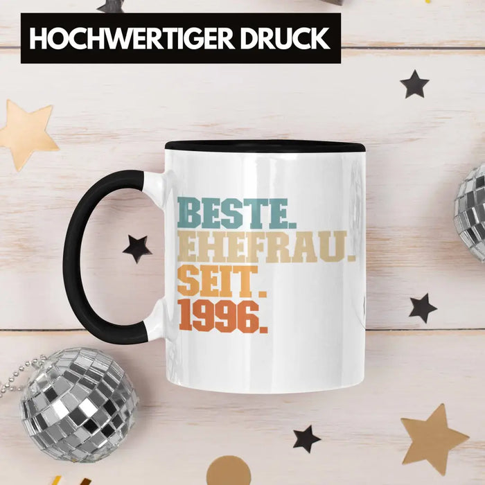 Beste Ehefrau Seit 1996 Geschenk Jahrestag Trendation