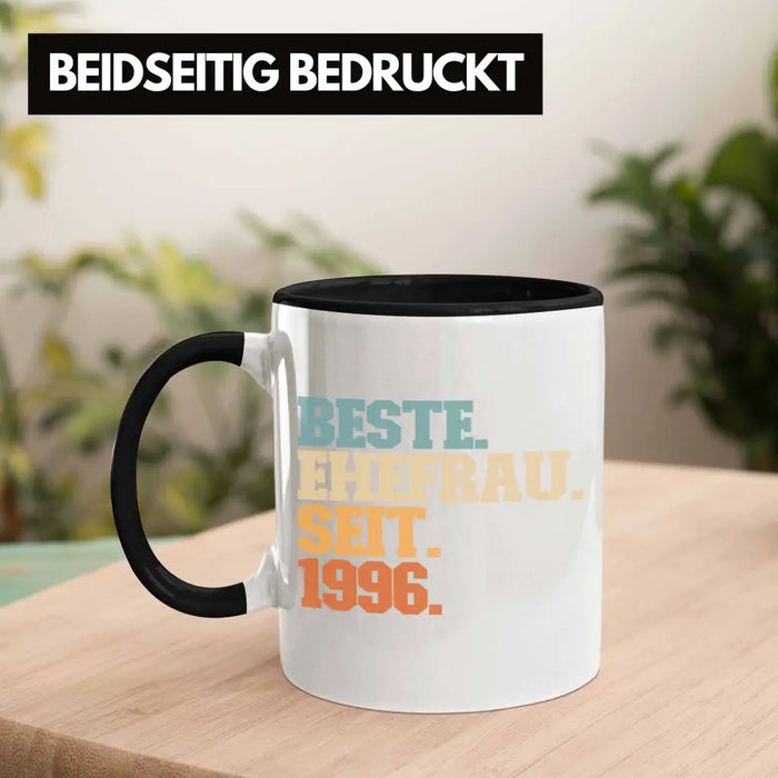 Beste Ehefrau Seit 1996 Geschenk Jahrestag Trendation