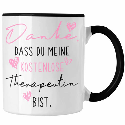 Beste Freundin Tasse Geschenk Beste Freundinnen Geburtstag Lustig Freundinnen Spruch Becher - Danke Dass Du Meine Kostenlose Therapeutin Bist Trendation