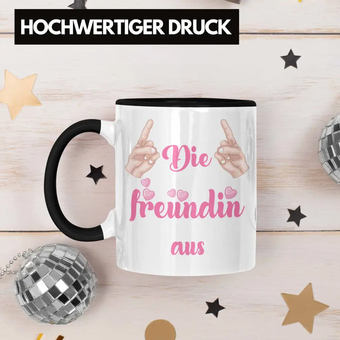Beste Freundin Tasse Geschenk Kaffeetasse Geschenkidee BFF Allerbeste Freundin Spruch Geburtstag Freundinnen Geschenkidee Trendation