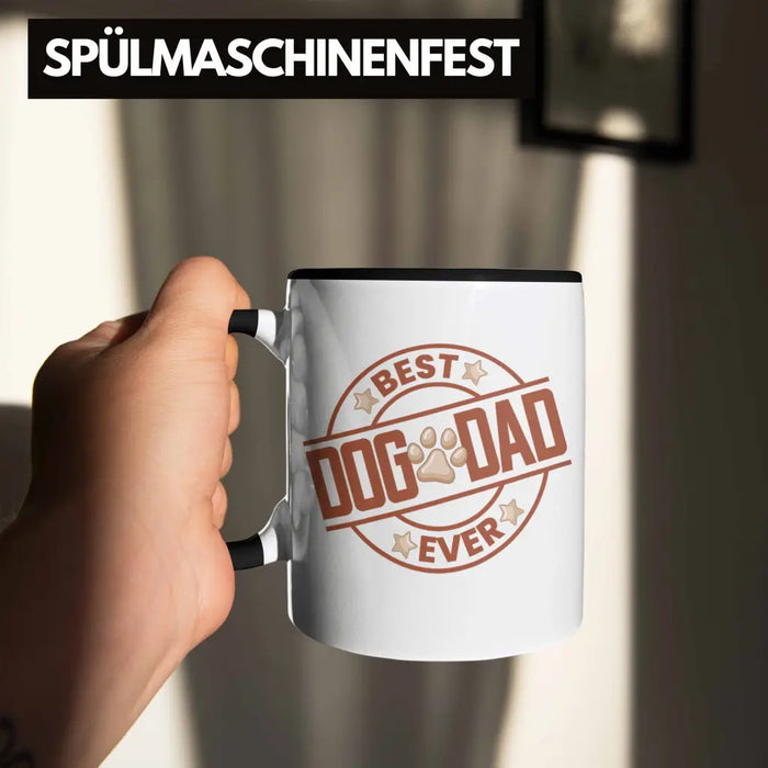 Bester Hundepapa Ever Tasse Hunde Papa Dog Dad Geschenk Geschenkidee Trendation