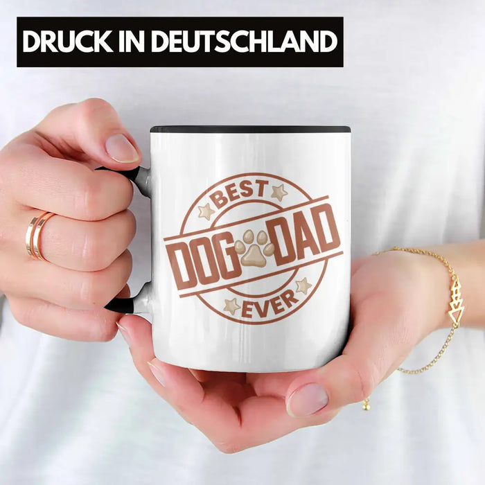 Bester Hundepapa Ever Tasse Hunde Papa Dog Dad Geschenk Geschenkidee Trendation