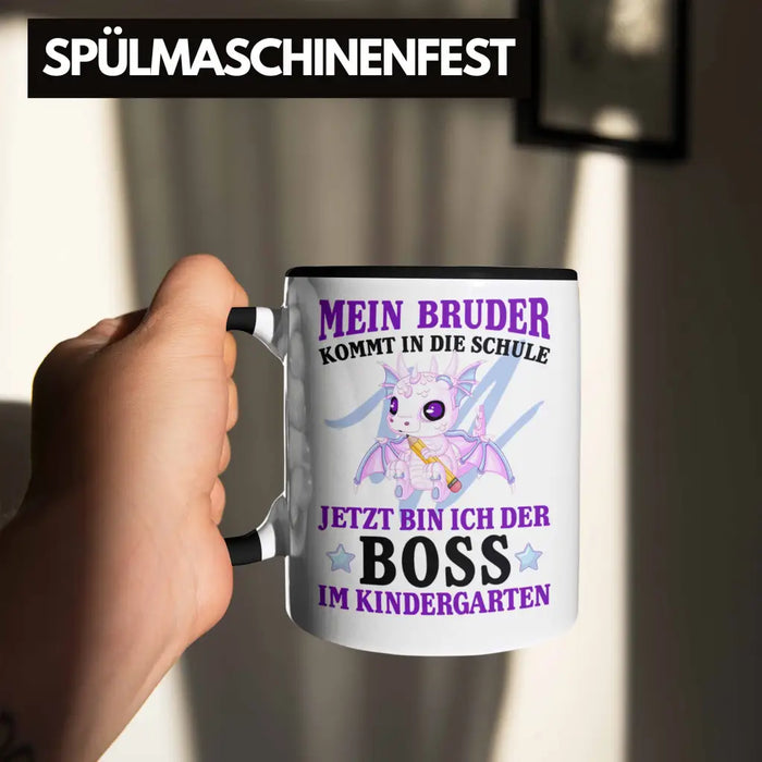 Einschulung Geschenk für Schultüte Füllung Tasse Schulstart 1. Schultag Schuleinführung Schulanfang Geschenkidee Schulkind Jungs Bruder Trendation