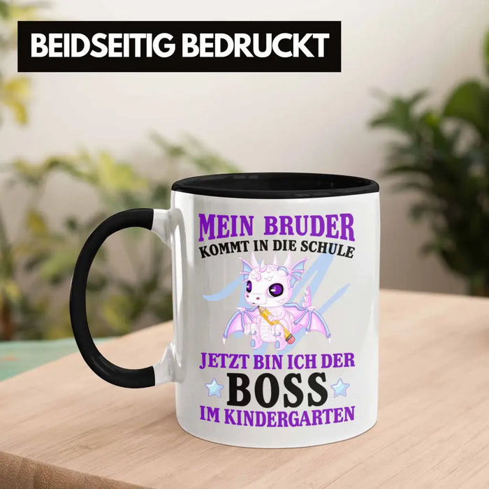 Einschulung Geschenk für Schultüte Füllung Tasse Schulstart 1. Schultag Schuleinführung Schulanfang Geschenkidee Schulkind Jungs Bruder Trendation