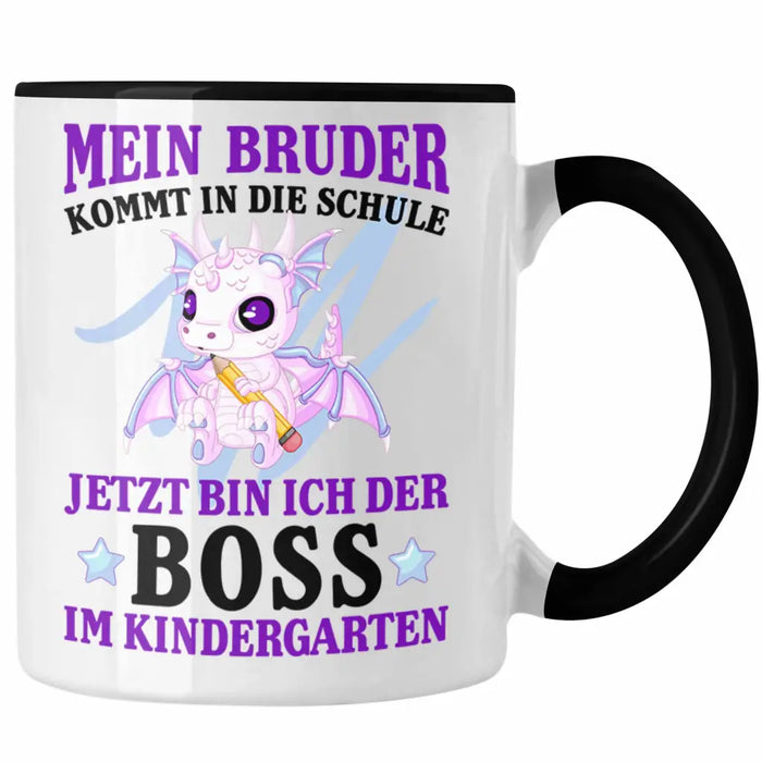 Einschulung Geschenk für Schultüte Füllung Tasse Schulstart 1. Schultag Schuleinführung Schulanfang Geschenkidee Schulkind Jungs Bruder Trendation