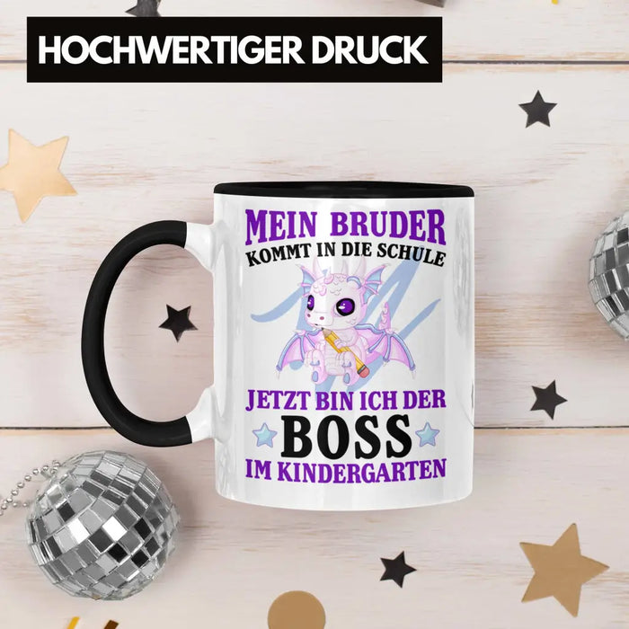 Einschulung Geschenk für Schultüte Füllung Tasse Schulstart 1. Schultag Schuleinführung Schulanfang Geschenkidee Schulkind Jungs Bruder Trendation