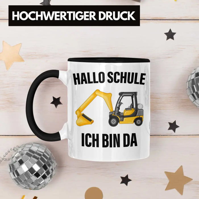 Einschulung Junge Geschenk für Schultüte Füllung Tasse Schulstart 1. Schultag Schuleinführung Schulanfang Geschenkidee Schulkind Jungs Trendation