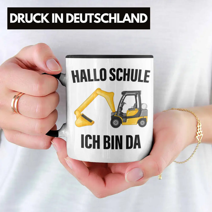 Einschulung Junge Geschenk für Schultüte Füllung Tasse Schulstart 1. Schultag Schuleinführung Schulanfang Geschenkidee Schulkind Jungs Trendation