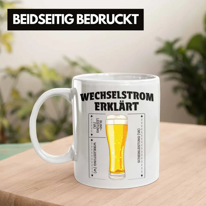 Elektriker Tasse Spruch Männer Geschenk Lustig Gadget Geschenke Kaffeebecher Tassen Weiß Trendation