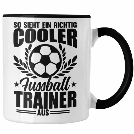 Fussballtrainer Tasse Geschenk Bester Fußball-Trainer Geschenkidee für Fussball-Coach Trendation
