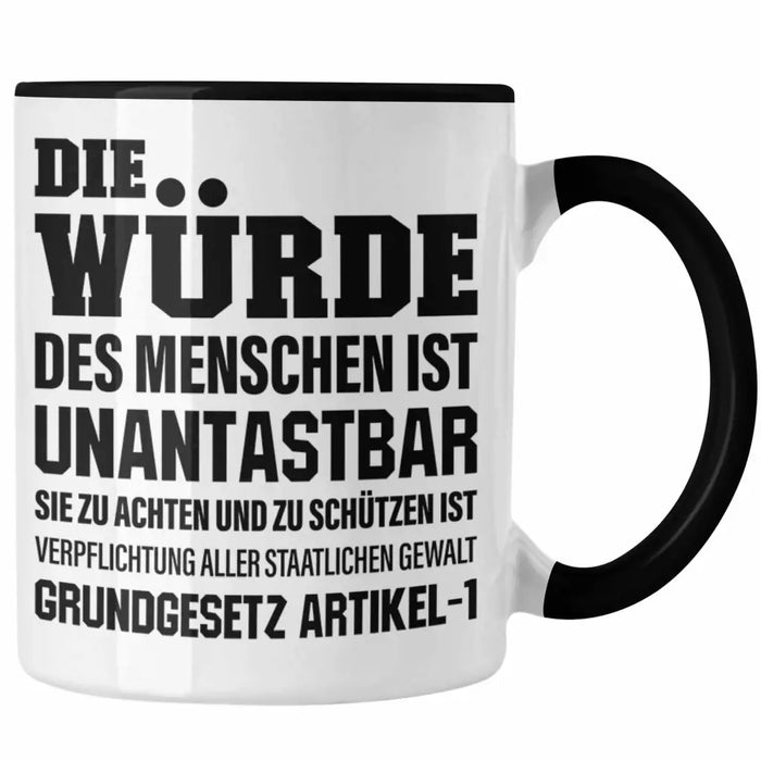 Jura Geschenk Tasse mit Spruch für Jurist Juristin Geschenkideen Lustig Examen Staatsexamen Trendation