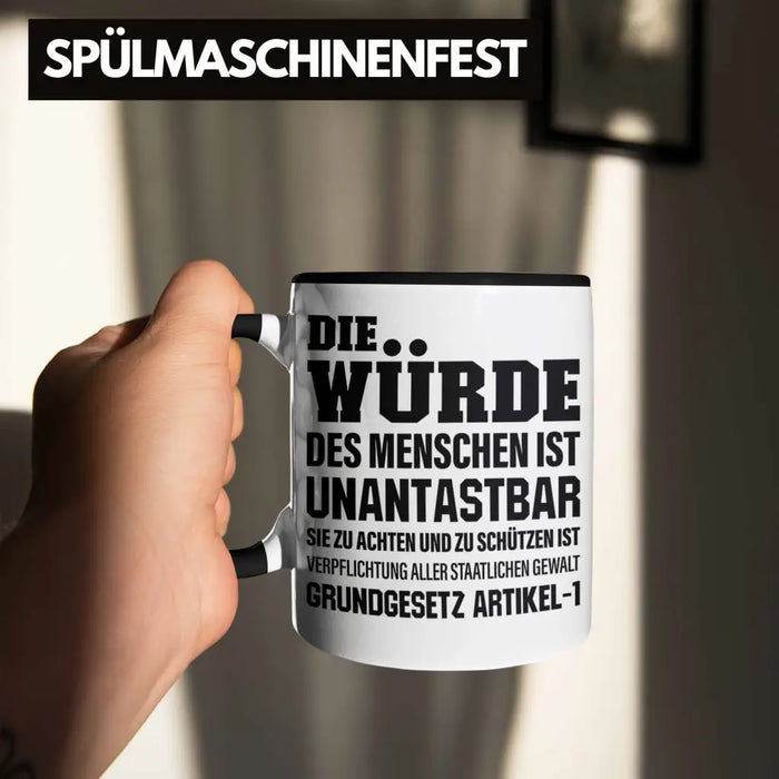 Jura Geschenk Tasse mit Spruch für Jurist Juristin Geschenkideen Lustig Examen Staatsexamen Trendation