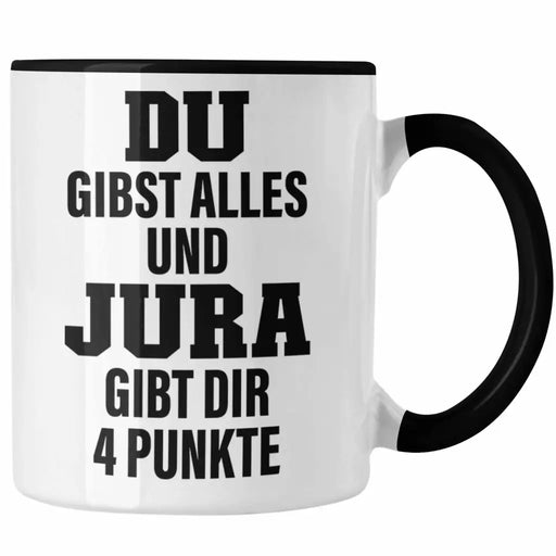 Jura Geschenk Tasse mit Spruch für Jurist Juristin Geschenkideen Lustig für Staatsexamen Trendation