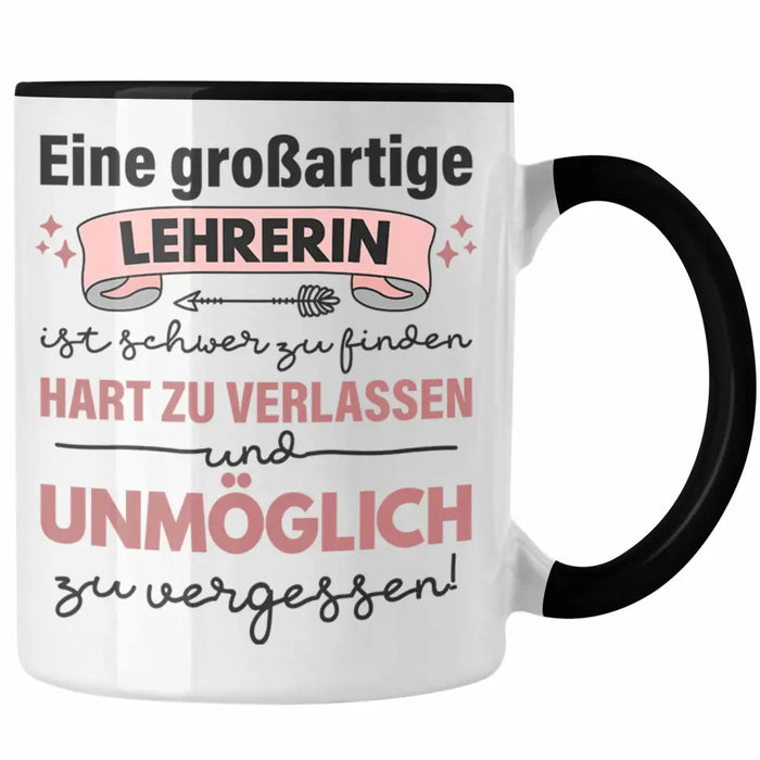 Lehrerin Geschenk Tasse Geschenkidee Lustig Danke Sprüche Dankeschön Grundschule Trendation