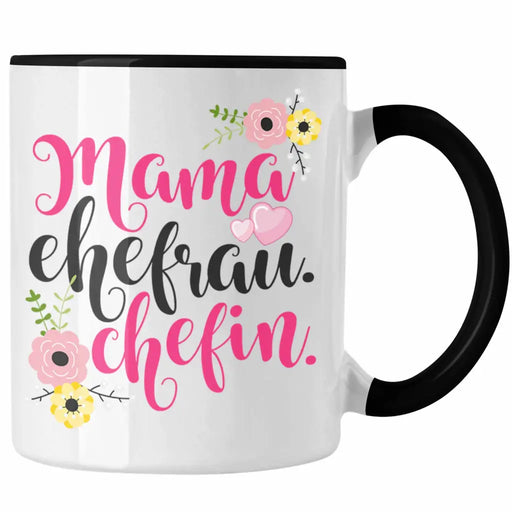 Mama Ehefrau Chefin Tasse Geschenk Beste Mutter Frau Chefin Geburtstag Muttertag Trendation