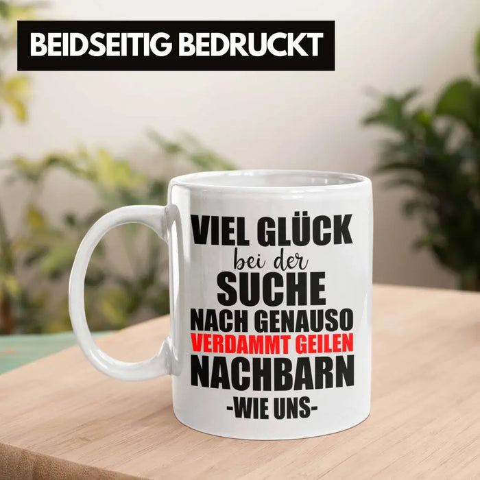Nachbarn Abschied Geschenk Tasse Abschiedsgeschenk Nachbarin Nachbar Bester Nachbar Weiß Trendation