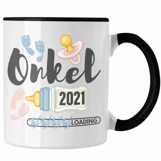 Onkel 2022 Loading Tasse Werdender Onkel Schwangerschaft Ankündigung Bruder Trendation