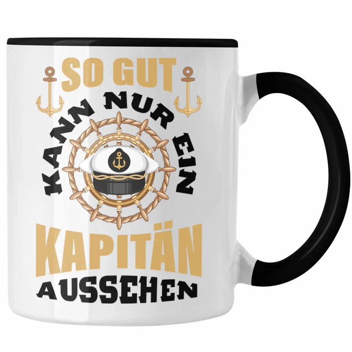 Segeln Geschenk Tasse Segler Geschenkidee Segelboot Kapitän Kaffeetasse Kaffeebecher So Gut Kann Nur Ein Kapitän Aussehen Trendation