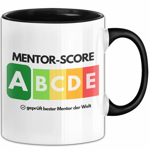 Mentor-Score Tasse Geschenk Bester Mentor Der Welt Abschied Witz Abschiedsgeschenk Trendation
