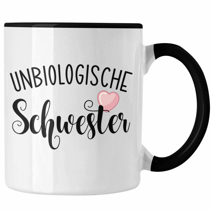 Beste Freundin Tasse Geschenk Unbiologische Schwestern Bff Set Kaffee-Tasse Trendation