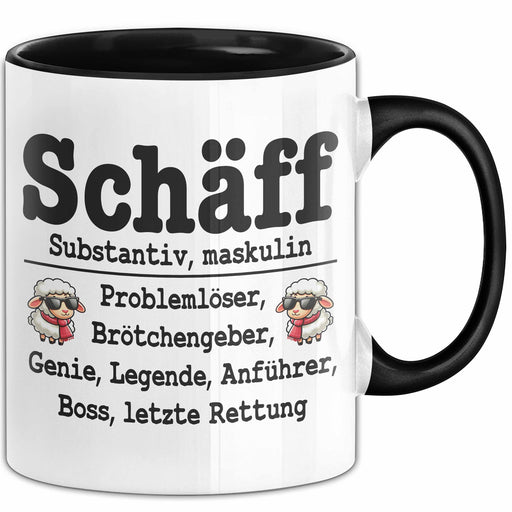 Chef Tasse Geschenk Schäff Geschenkidee Für De Besten Chef Kaffee-Becher Trendation