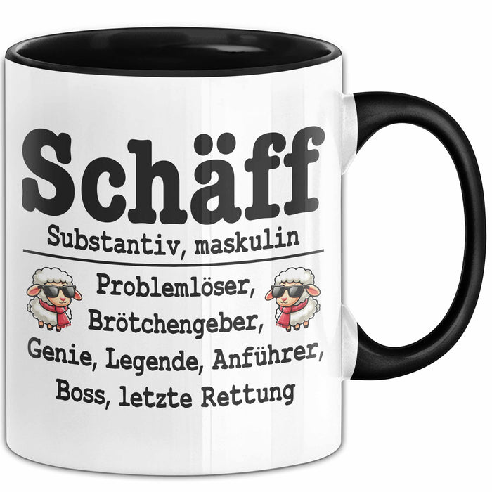 Chef Tasse Geschenk Schäff Geschenkidee Für De Besten Chef Kaffee-Becher Trendation