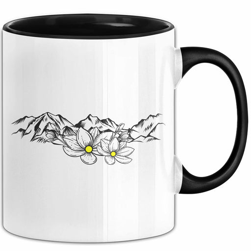 Berg-Liebhaber Wandern Berge Tasse Geschenkidee Trendation