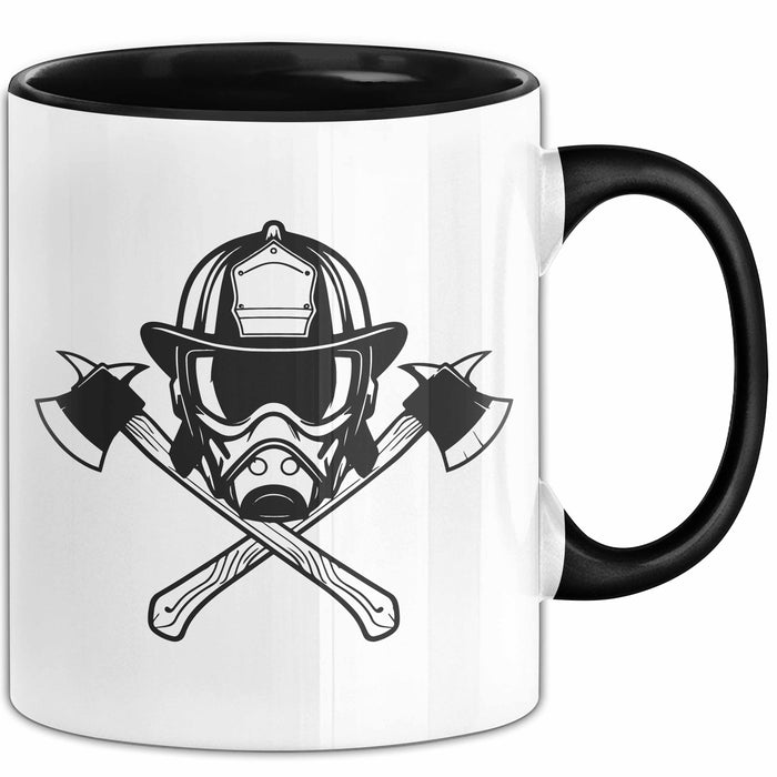 Feuerwehrmann Tasse Geschenk Feuerwehr Geschenkidee Freiwillig Trendation