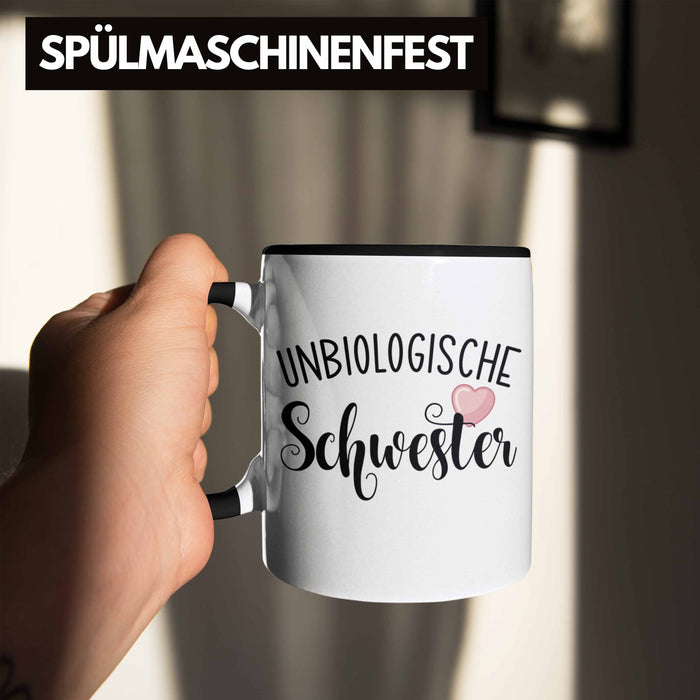 Beste Freundin Tasse Geschenk Unbiologische Schwestern Bff Set Kaffee-Tasse Trendation