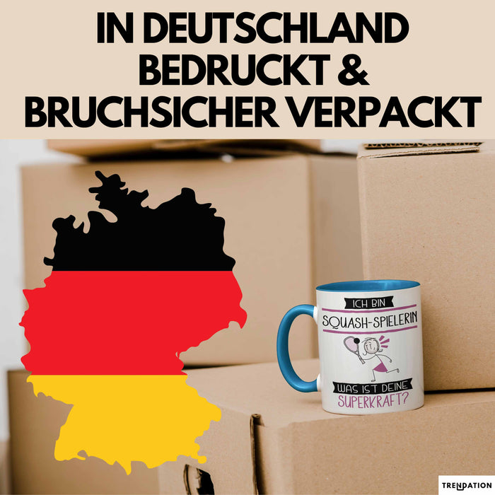 Pferdefreundin Geschenk Tasse Ich Bin Pferdefreundin Was Ist Deine Superkraft Geschenkidee Lustig Geburtstag Weihnachten Blau Trendation