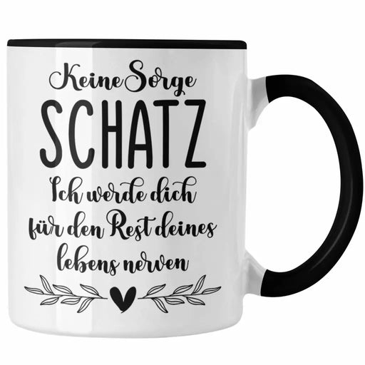 Tasse für Freundin Partner Geschenk Liebe Schatz Ich Liebe Dich Valentinstag Valentinstagsgeschenk Trendation