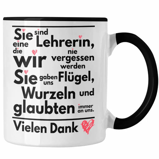 Trendation - Abschiedsgeschenk Lehrerin Tasse Geschenk zum Abschied Klassenlehrerin Beste Lehrerin Geschenkidee Danke Trendation