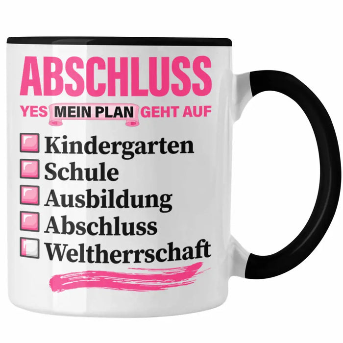 Trendation - Frauen Prüfung Bestanden Geschenk Tasse Geschenkidee Bestandene Prüfung Abschluss 2023 Master Bachelor Doktor Frauen Trendation