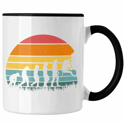 Trendation - Klettern Bergsteigen Geschenk Tasse Boulder Geschenkidee Berge Evolution Trendation