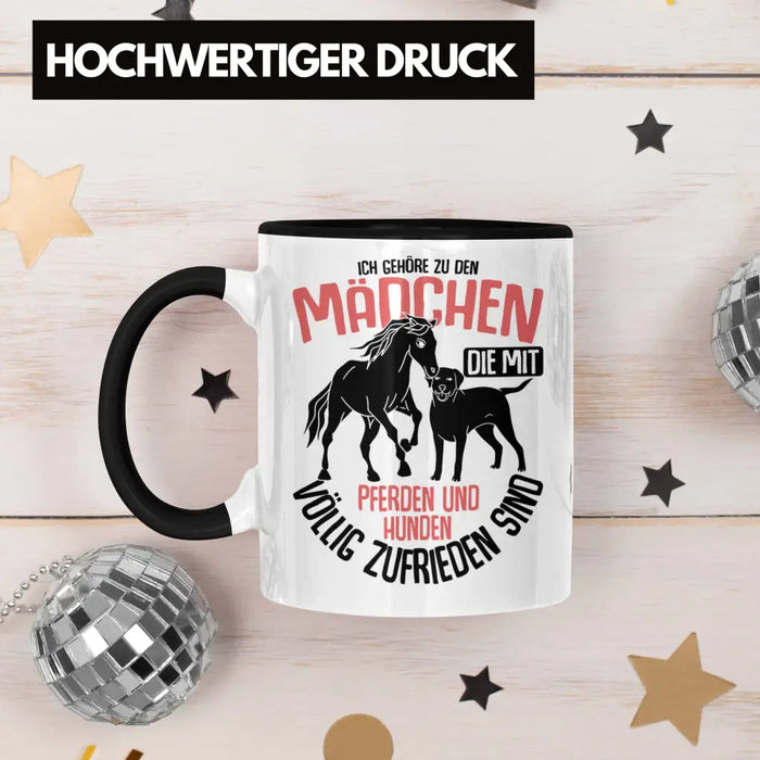 Trendation - Lustige Reiter Sprüche Geschenk Tasse Reiterin Pferde Mädchen Geschenkidee Pferde Und Hunde Trendation