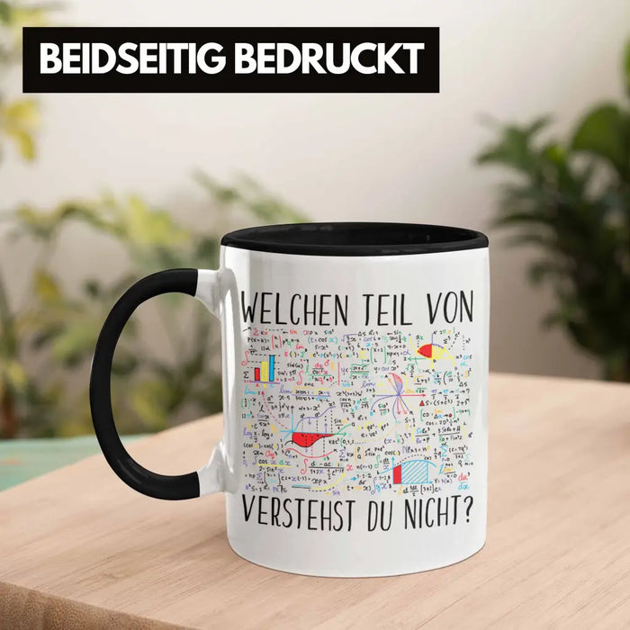 Trendation - Lustige Tasse Geschenk Welchen Tell Von Verstehst du Nicht Mathematiker Physiker Mathelehrer Geschenkidee Trendation