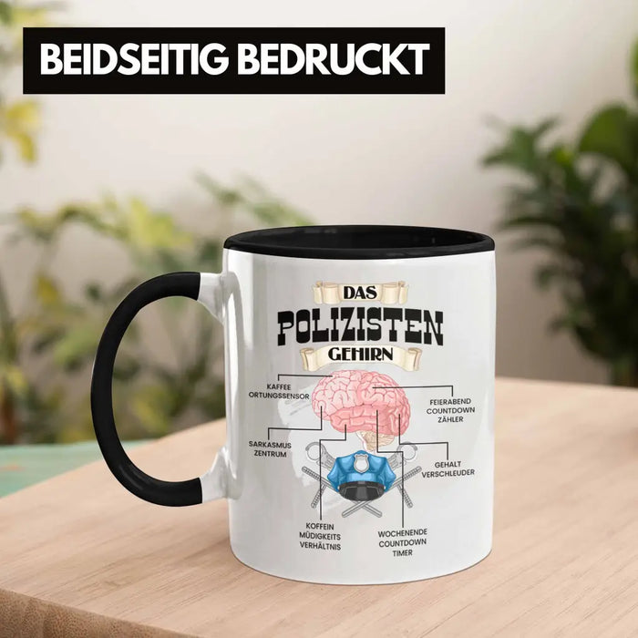 Trendation - Polozisten Tasse Lustiges Geschenk für Polizei Polizisten Spruch Becher Geburtstag Weihnachten Trendation