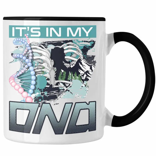 Wandern Tasse Geschenk für Wander-Liebhaber Spruch It's In My DNA Geschenkidee Lustig Trendation