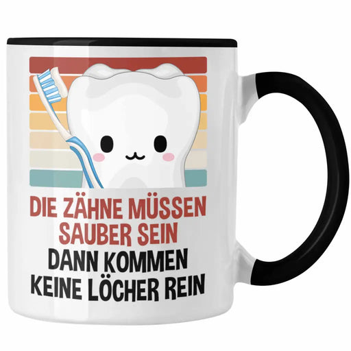 Zahnarzt Tasse Geschenk für Zahnarzt Zahnärztin Lustiger Spruch Geschenkidee Geburtstag Trendation