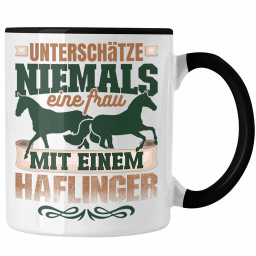 Haflinger Tasse Geschenk Reiterin Geschenkidee Pferde Trendation