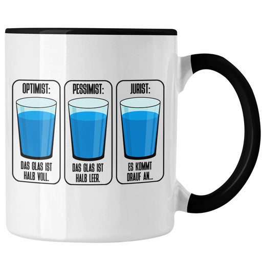 Jura Tasse Geschenk Juristen Geschenkidee Lustiger Spruch Humor Anwalt Trendation