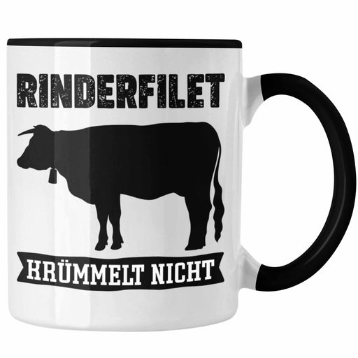 Rinderfilet Krümmelt Nicht Geschenk Grillen Anti-Veganer Geschenkidee Lustiger Spruch Trendation