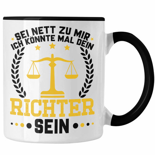 Jura Studium Tasse Geschenk Angehender Richter Jurist Geschenkidee Lustiger Spruch Trendation