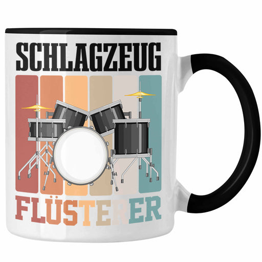 Schlagzeug-Spieler Tasse Geschenk Schlagzeug Flüsterer Lustige Geschenkidee für Schlagzeugspieler Trendation